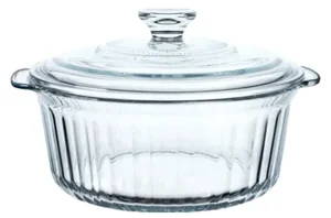 Appetite Кастрюля стеклянная рифленая 1,5л GC1500