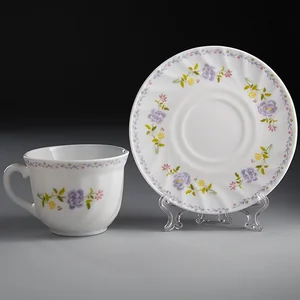 TEROPAL Кружка 200 мл с блюдцем Виолетта 0002R/60-SK 