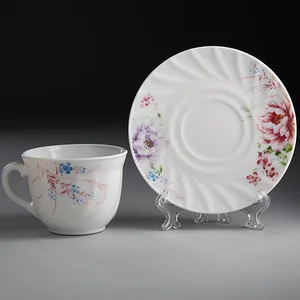 TEROPAL Кружка 200 мл с блюдцем Виктория 0002R/61-SK 