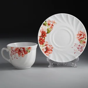 TEROPAL Кружка 200 мл с блюдцем Марселла 0002R/62-SK