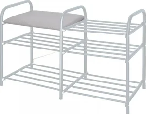 НИКА Этажерка для обуви «Люкс» ЭТЛ3/С серый