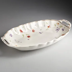 BEATRIX Блюдо 32х18,5х5см Флориана МН054Z 