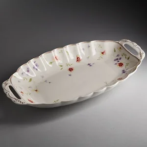 BEATRIX Блюдо 42х22х6см Флориана МН055Z 