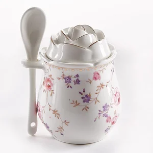 BEATRIX Сахарница с ложкой 9 см Арабель МХ016E