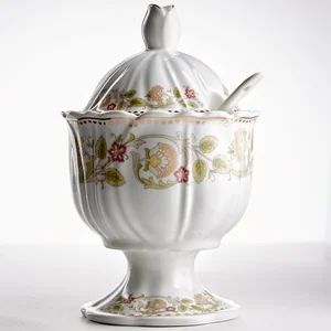 BEATRIX Сахарница 250 мл с ложкой Оливия МН074E