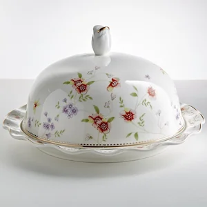 BEATRIX Блюдо для блинов с крышкой 28 см Флориана МН014Н 