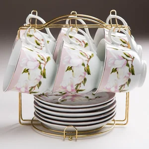 ROSARIO Набор чайный 12 предметов Магнолия Ф5-012К/12 