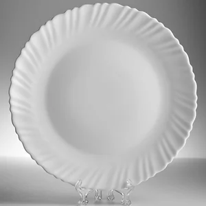 TEROPAL Тарелка подстановочная круглая 24 см Белье 1001T18/50-SK