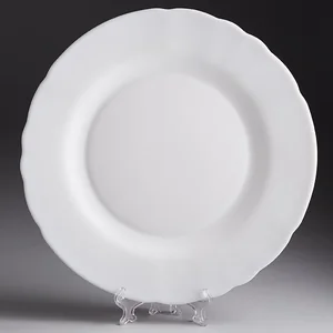 TEROPAL Тарелка подстановочная круглая 25 см Белье 1001T11/50-SK