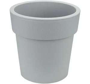 М-ПЛАСТИКА Кашпо Тубус 1,1 л. М 3164 французский серый