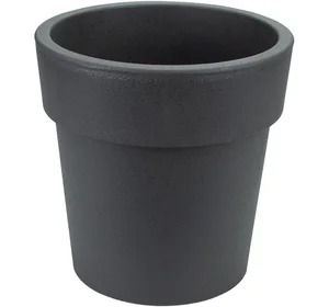 М-ПЛАСТИКА Кашпо Тубус 2,5 л. М 3165 графитовый