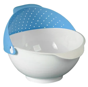 АР-ПЛАСТ Миска-дуршлаг 2,5л 03030 голубой