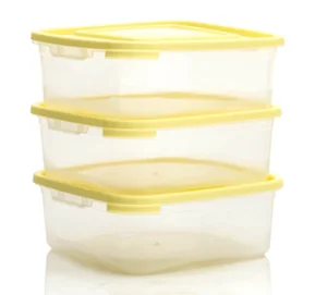 ПОЛИМЕРБЫТ Комплект контейнеров 3шт./0,7л Каскад квадро 4364001 микс