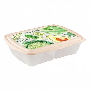 БЫТПЛАСТ Контейнер 1,25л. Рондо 4311737 микс