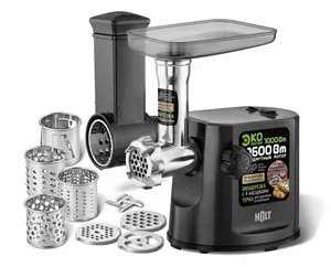 HOLT Мясорубка 1000W HT-MG-007 серая