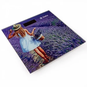 DELTA Весы напольные электронные Лаванда D-9237/1