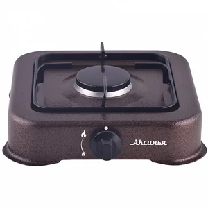 АКСИНЬЯ Плита газовая КС-105 коричневая