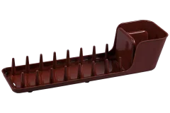 АР-ПЛАСТ Сушилка для посуды Мини 09011 коричневый