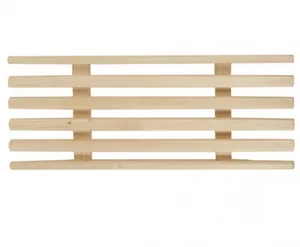 Решетка деревянная для ванной комнаты