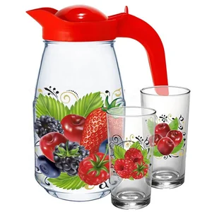 ДЕКОСТЕК Набор для воды 3 предмета Ягодный фреш 1607/2-Д