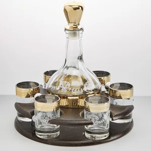 GLASSTAR Набор для водки 8пр. Барокко B_O_GN_01_22