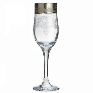 GLASSTAR Набор бокалов для шампанского Тулип 200 мл. Барокко 3 GN160