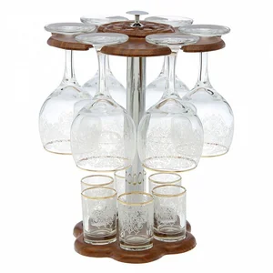 ДЕКОСТЕК Мини-бар на деревянной стойке 12 пр. Боярский 1501-ГЗ