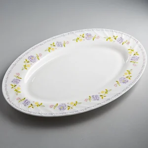 BEATRIX Блюдо 30,5 см овальное Виолетта 0001L2/60-SK 