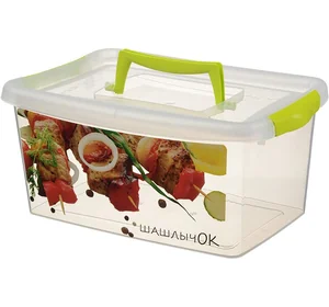 М-ПЛАСТИКА Контейнер 4,0 л Шашлык М 2834 