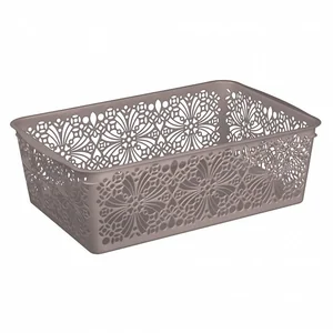 БЫТПЛАСТ Корзинка 300Х195Х95 мм. FLORAL 4312962 микс