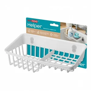 БЫТПЛАСТ Держатель подвесной на присосах HELPER 4332273 микс