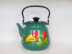 КМК Эмалированный чайник 3,5 л. 43504-132/6 бирюзовый