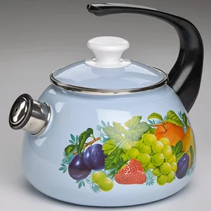 КМК Эмалированный чайник 2,0л. 43615-103/6-У4 голубой