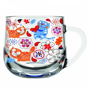 ДЕКОСТЕК Кружка для чая 300 мл Котики 122-Д