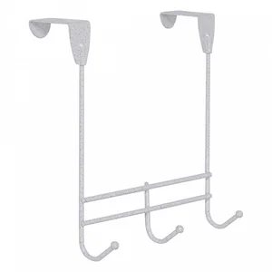 DELTA Вешалка надверная Нота 3 ВНД 308 БС белое серебро