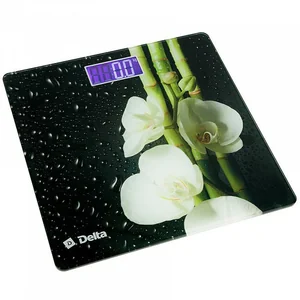 DELTA Весы напольные электронные Цветущий бамбук D 9219