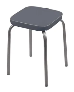НИКА Табурет Фабрик-3 ТФ03/ТС темно-серый