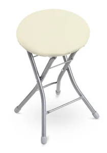 НИКА Табурет складной ТБСК2/1 слоновая кость