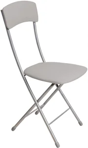 НИКА Стул складной Ника 2 ССН2/4 серый/металлик бежевый