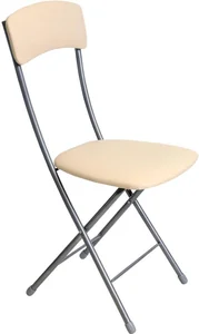 НИКА Стул складной Ника 2 ССН2/1 сслоновая кость/серый