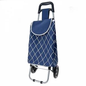 DELTA Тележка багажная ручная 30 кг DT-25 темно-синяя