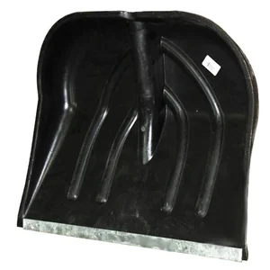 DELTA Лопата снеговая 500х382мм пластмассовая (оцинкованная планка) (3 №5)