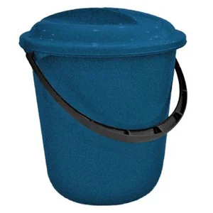 DELTA Ведро 12 л Классика с крышкой SV4077ИНД индиго