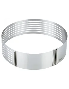 KINGHOFF Регулируемый обруч для тортов KH-1474