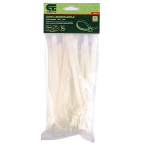 СИБРТЕХ Хомуты многоразовые 300 x 7,2 мм, пластиковые 50 шт. 45583