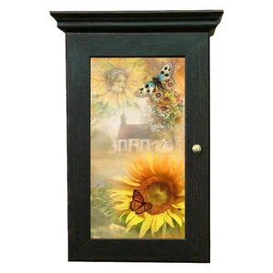 DELTA Ключница настенная 28х16,5х7,5см Классика Р-265 дуб венге