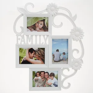 DELTA Фоторамка 40х49cм на 4 фотографии С31-026 белая