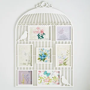 DELTA Фоторамка 58х40cм на 7 фотографий С34-001 белая