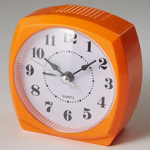 DELTA Будильник 8,5x4,6х8,6см DT8-0008 оранжевый