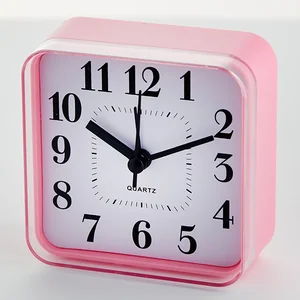 DELTA Будильник 8x4х9см DT8-0017 розовый